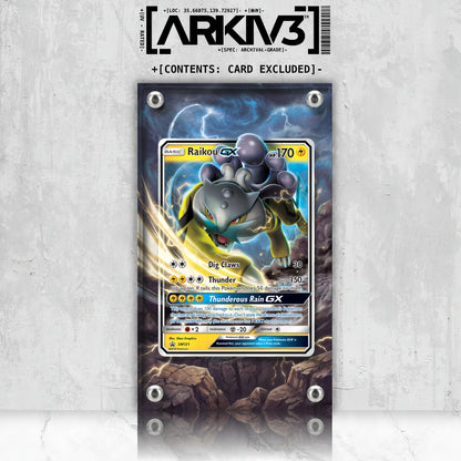[UNIT: SM121/248] // Raikou-GX Extended Art Display Case - Raw