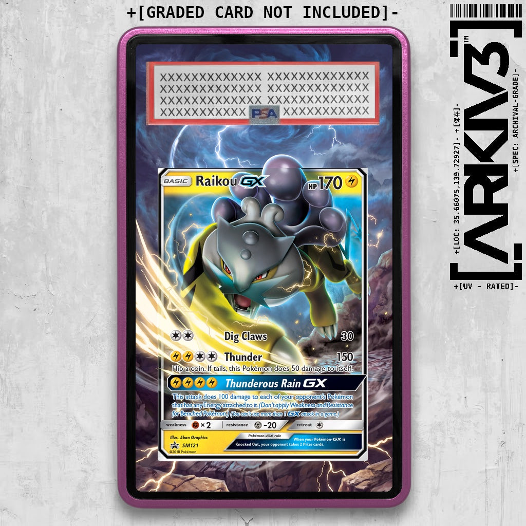 ARKIV3 PSA graded front - Purple