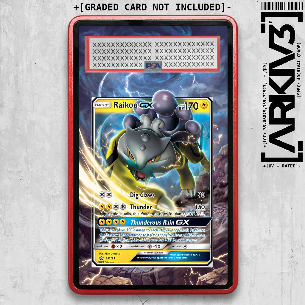 ARKIV3 PSA graded front - Red
