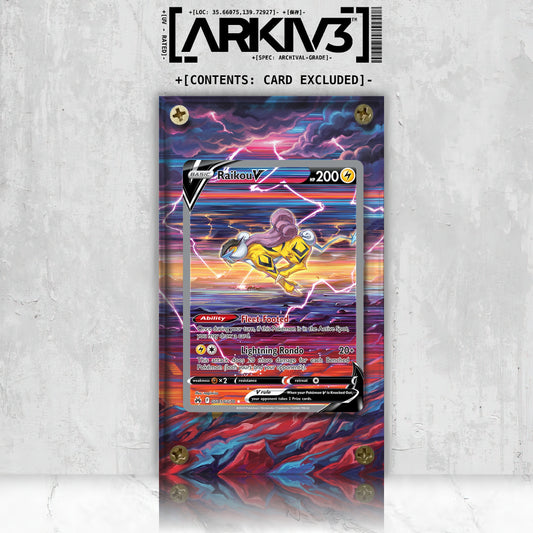 [UNIT: GG41/70] // Raikou V Extended Art Display Case - Raw