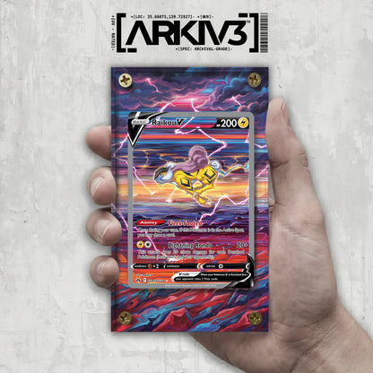 [UNIT: GG41/70] // Raikou V Extended Art Display Case - Raw