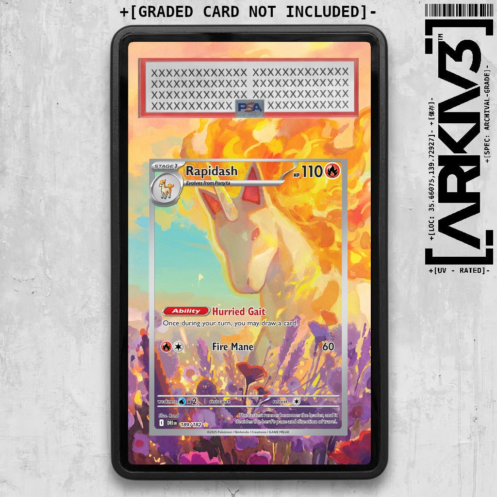 ARKIV3 PSA graded front - Black