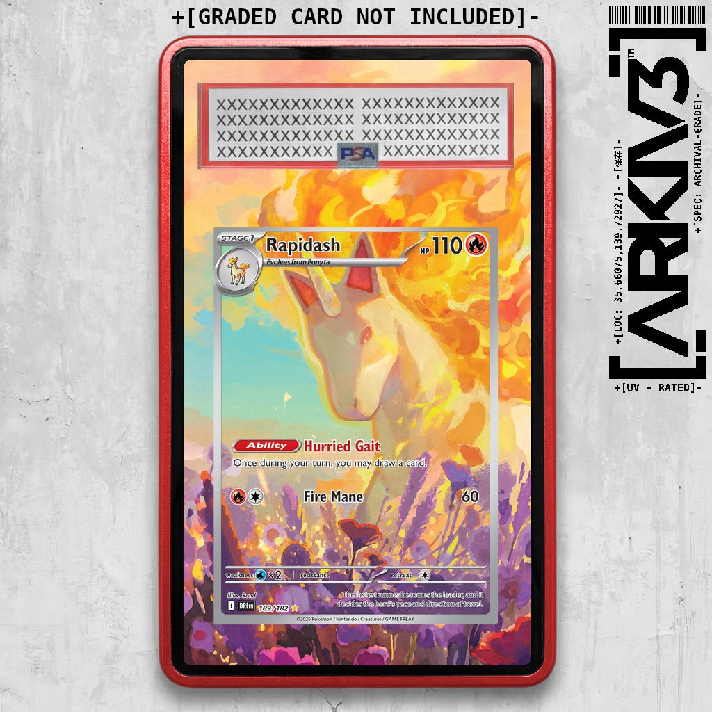 ARKIV3 PSA graded front - Red
