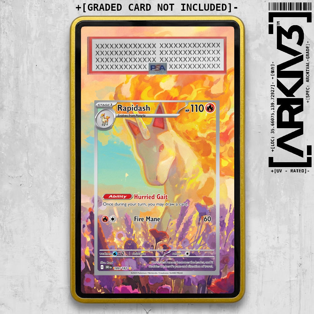 ARKIV3 PSA graded front - Yellow
