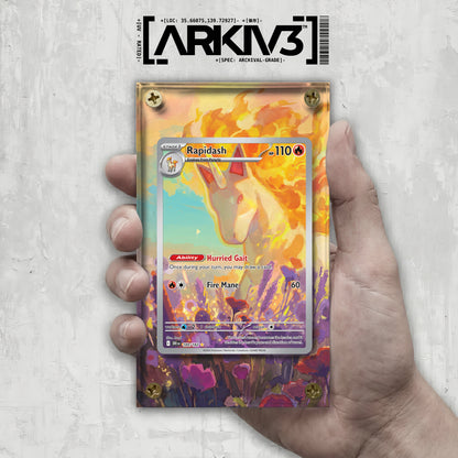 [UNIT: 189/182] // Rapidash Extended Art Display Case - Raw