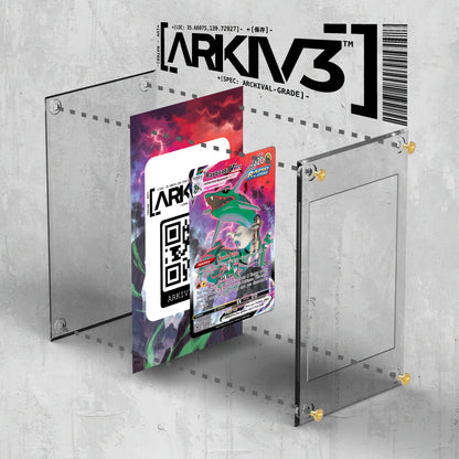 [UNIT: TG20/TG30] // Rayquaza VMAX Extended Art Display Case - Raw