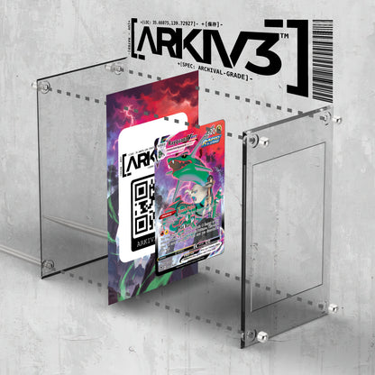 [UNIT: TG20/TG30] // Rayquaza VMAX Extended Art Display Case - Raw