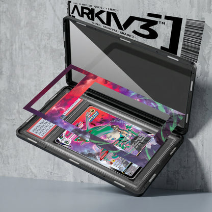 ARKIV3 PSA graded exploded mockup