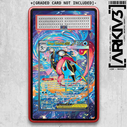 [UNIT: 116/086] // Mega Greninja ex Extended Art Display Case - Graded
