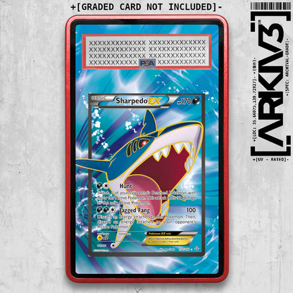 [UNIT: 152/160] // Sharpedo EX Extended Art Display Case - Graded