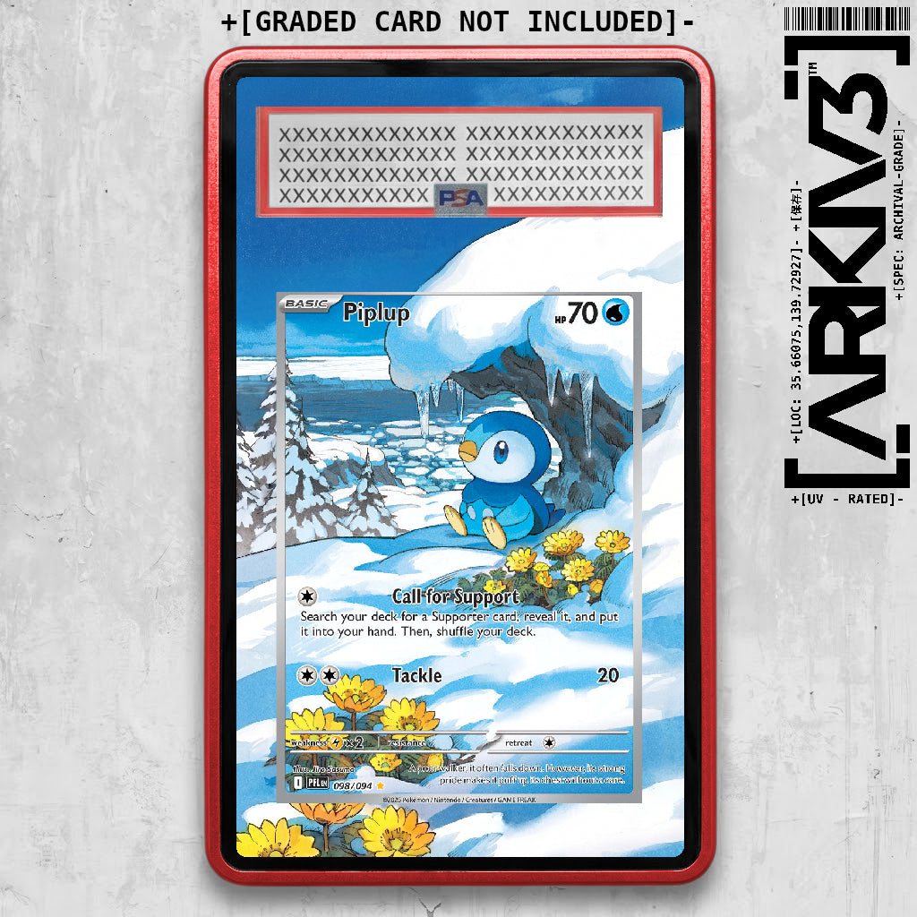 ARKIV3 PSA graded front - Red