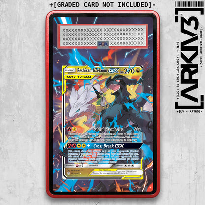 [UNIT: 157/236] // Reshiram & Zekrom GX Extended Art Display Case - Graded