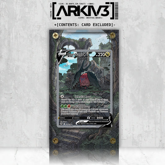 [UNIT: 184/195] // Regidrago V Extended Art Display Case - Raw
