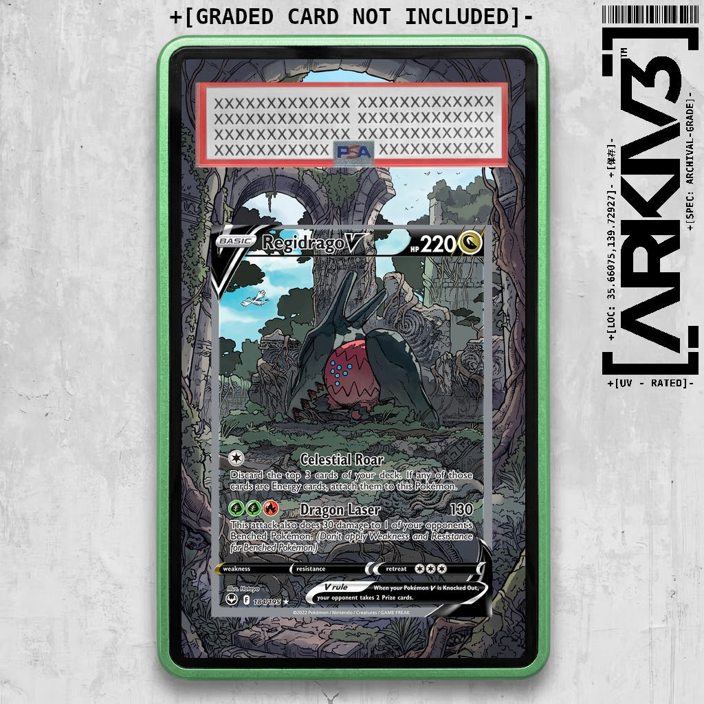 ARKIV3 PSA graded front - Green