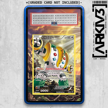 [UNIT: XY82/211] // Regigigas Extended Art Display Case - Graded