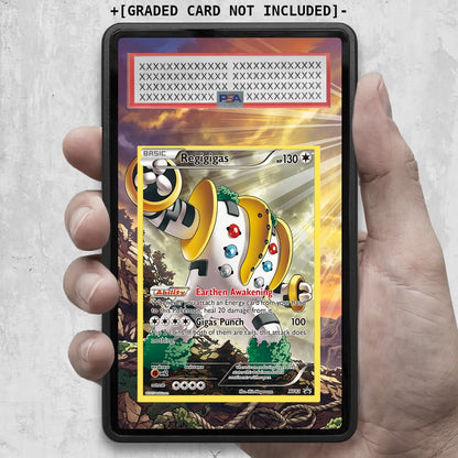 [UNIT: XY82/211] // Regigigas Extended Art Display Case - Graded