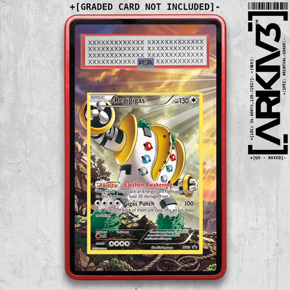 [UNIT: XY82/211] // Regigigas Extended Art Display Case - Graded