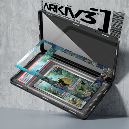 ARKIV3 PSA graded exploded mockup
