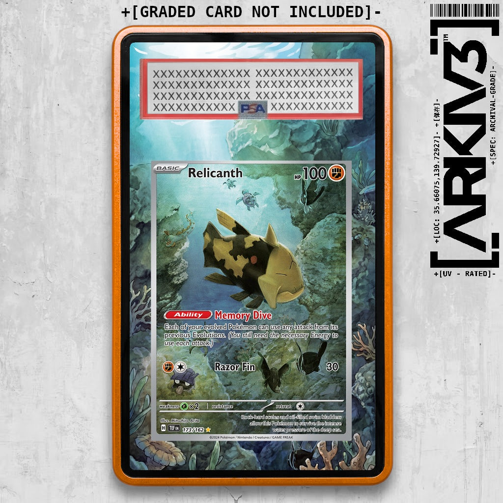 ARKIV3 PSA graded front - Orange
