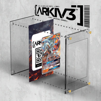 [UNIT: SM137/248] // Reshiram-GX Extended Art Display Case - Raw