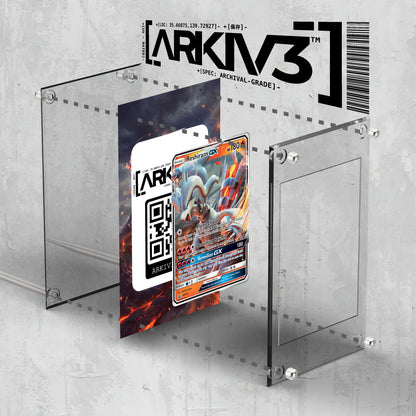[UNIT: SM137/248] // Reshiram-GX Extended Art Display Case - Raw