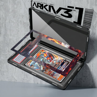 ARKIV3 PSA graded exploded mockup