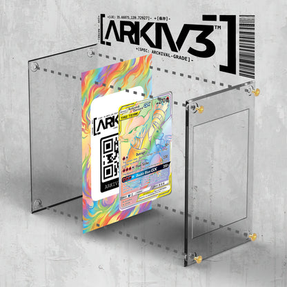 [UNIT: 217/214] // Reshiram & Charizard GX Extended Art Display Case - Raw