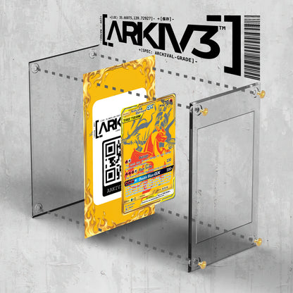 [UNIT: SM247] // Reshiram & Charizard GX Extended Art Display Case - Raw
