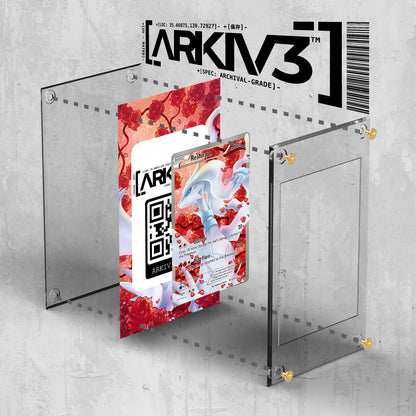[UNIT: RC22/RC25] // Reshiram Extended Art Display Case - Raw