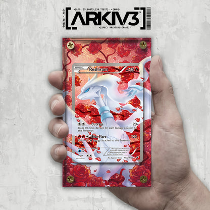 [UNIT: RC22/RC25] // Reshiram Extended Art Display Case - Raw