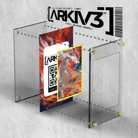 [UNIT: XY74] // Reshiram Extended Art Display Case - Raw