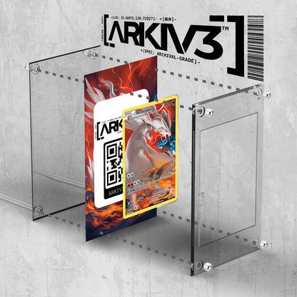 [UNIT: XY74/211] // Reshiram Extended Art Display Case - Raw