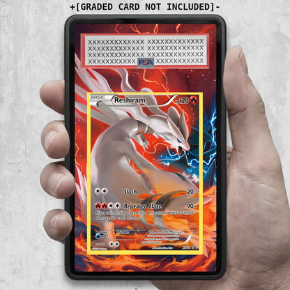 [UNIT: XY74/211] // Reshiram Extended Art Display Case - Graded