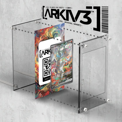 [UNIT: 166/86] // Reshiram ex Extended Art Display Case - Raw