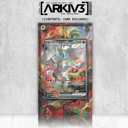 [UNIT: 166/86] // Reshiram ex Extended Art Display Case - Raw