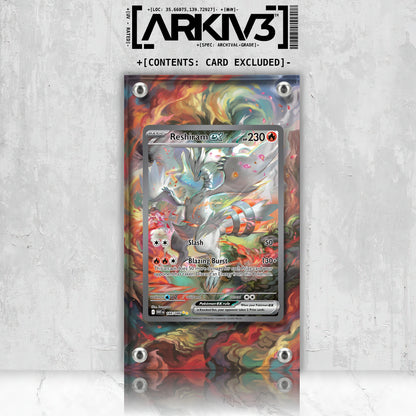 [UNIT: 166/86] // Reshiram ex Extended Art Display Case - Raw