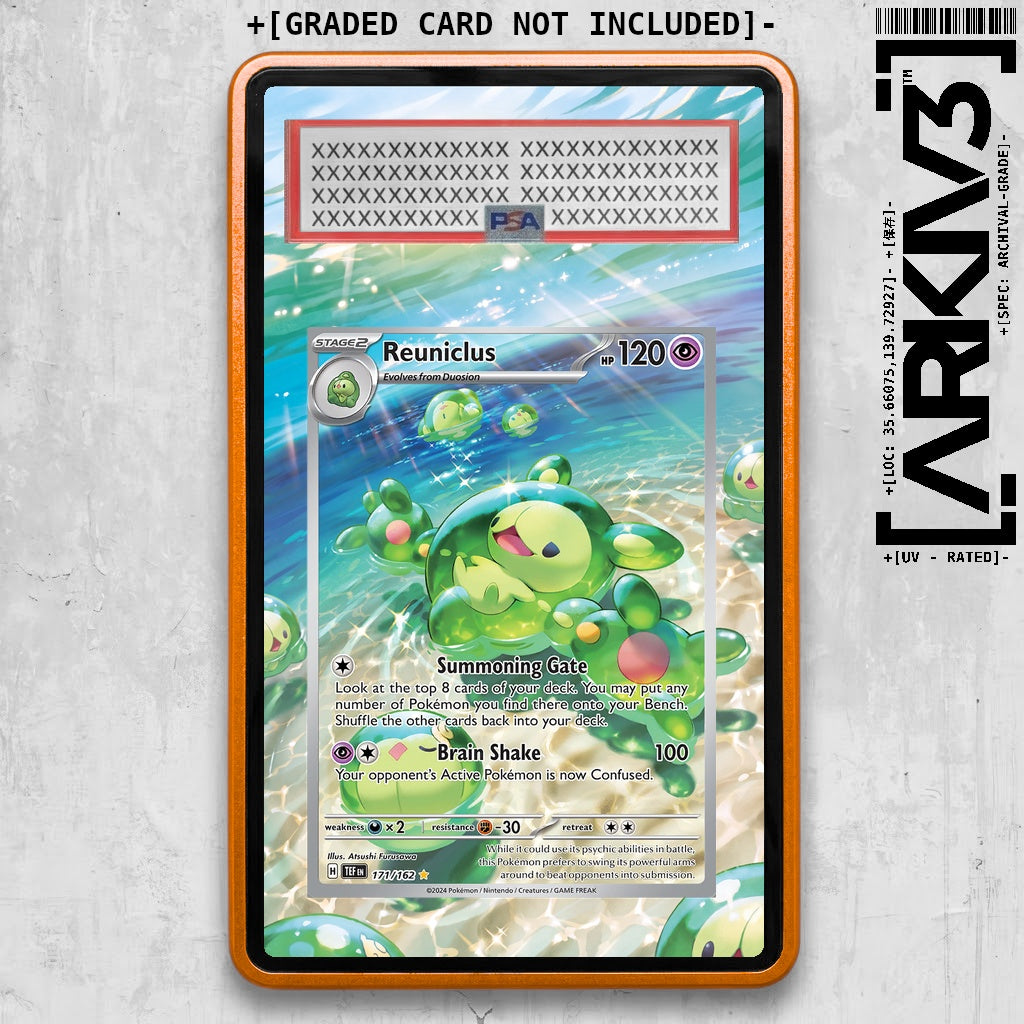 ARKIV3 PSA graded front - Orange