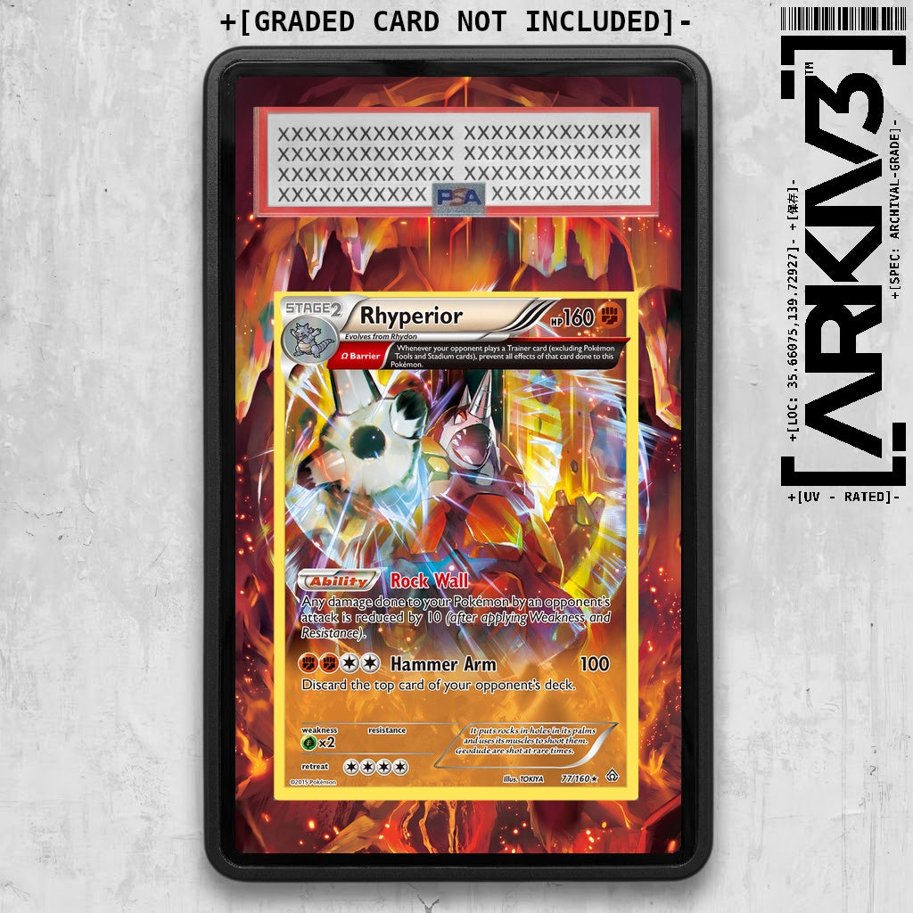 ARKIV3 PSA graded front - Black
