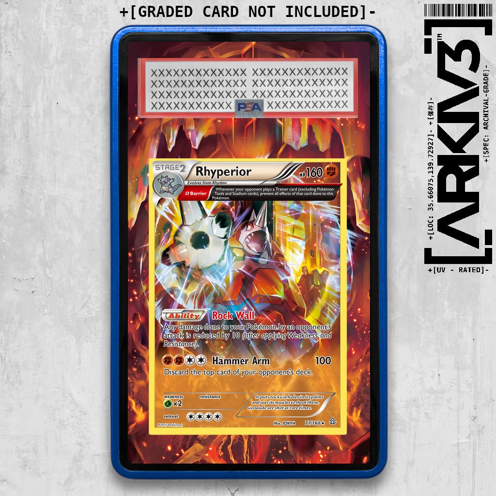 ARKIV3 PSA graded front - Blue