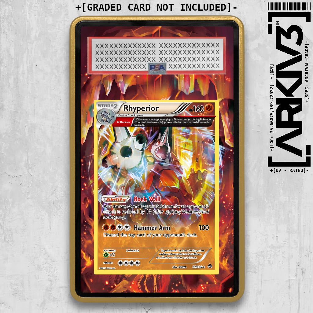 ARKIV3 PSA graded front - Gold