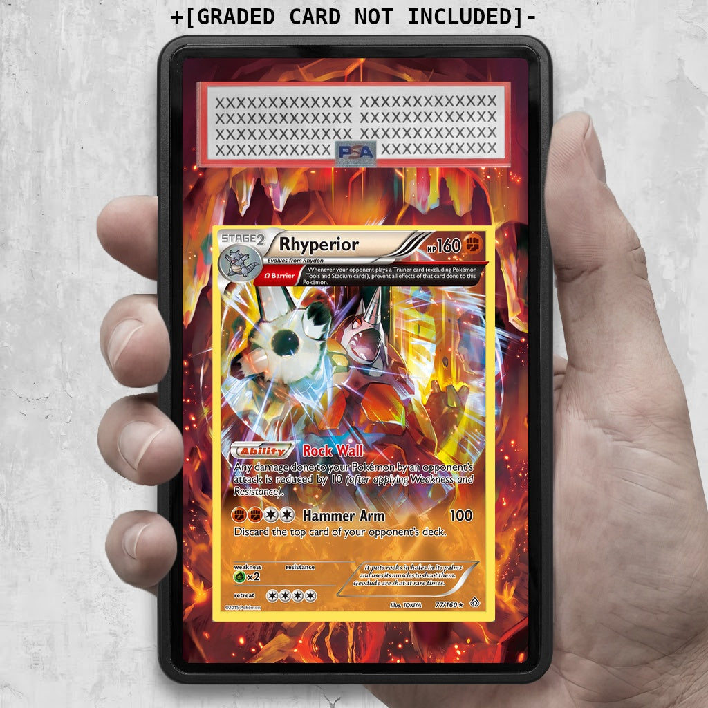 ARKIV3 PSA graded hand mockup