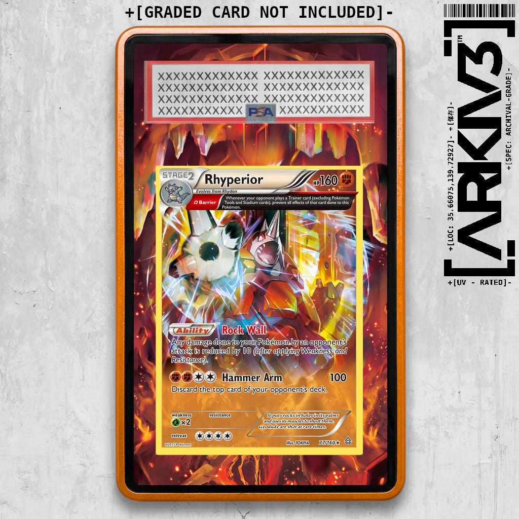 ARKIV3 PSA graded front - Orange