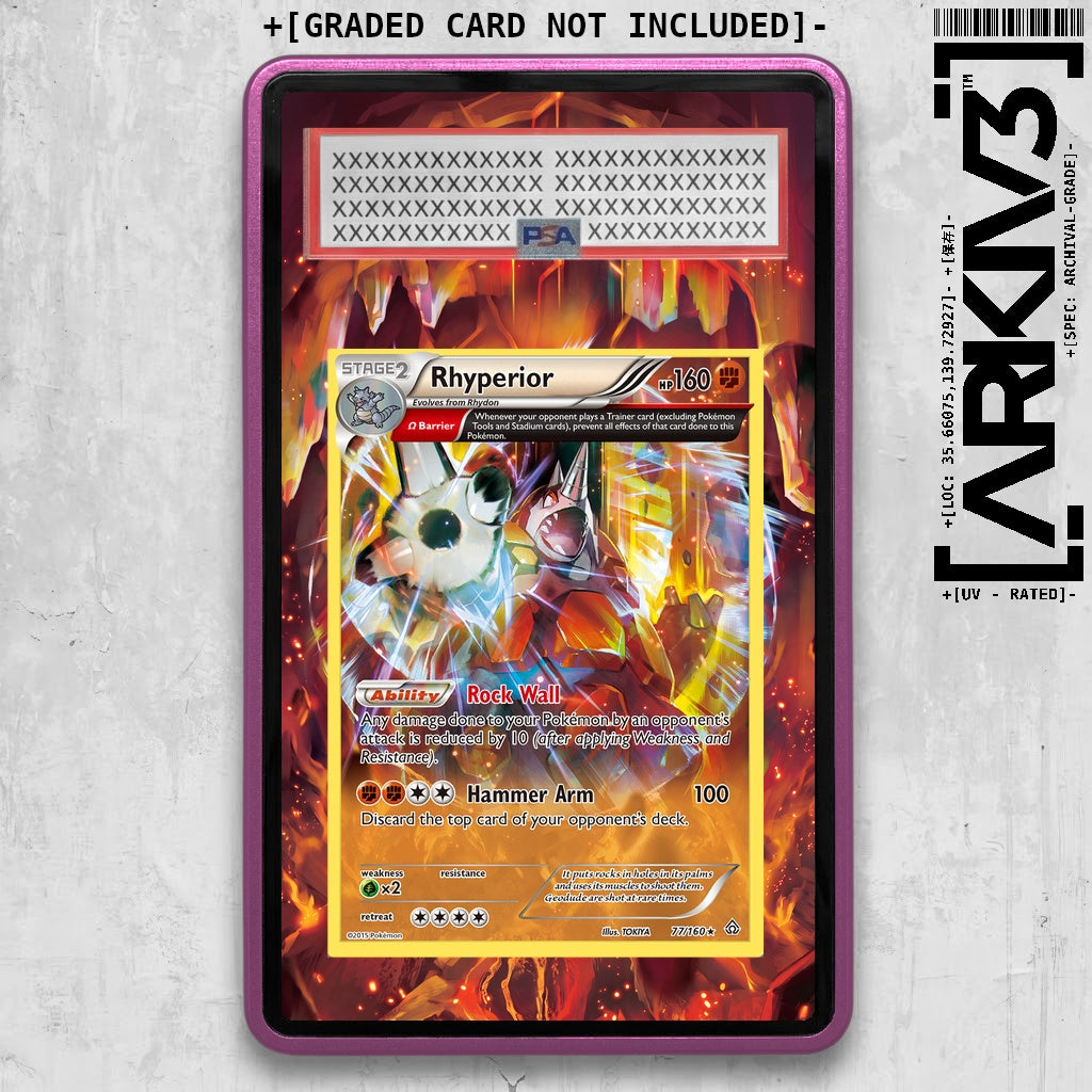 ARKIV3 PSA graded front - Purple