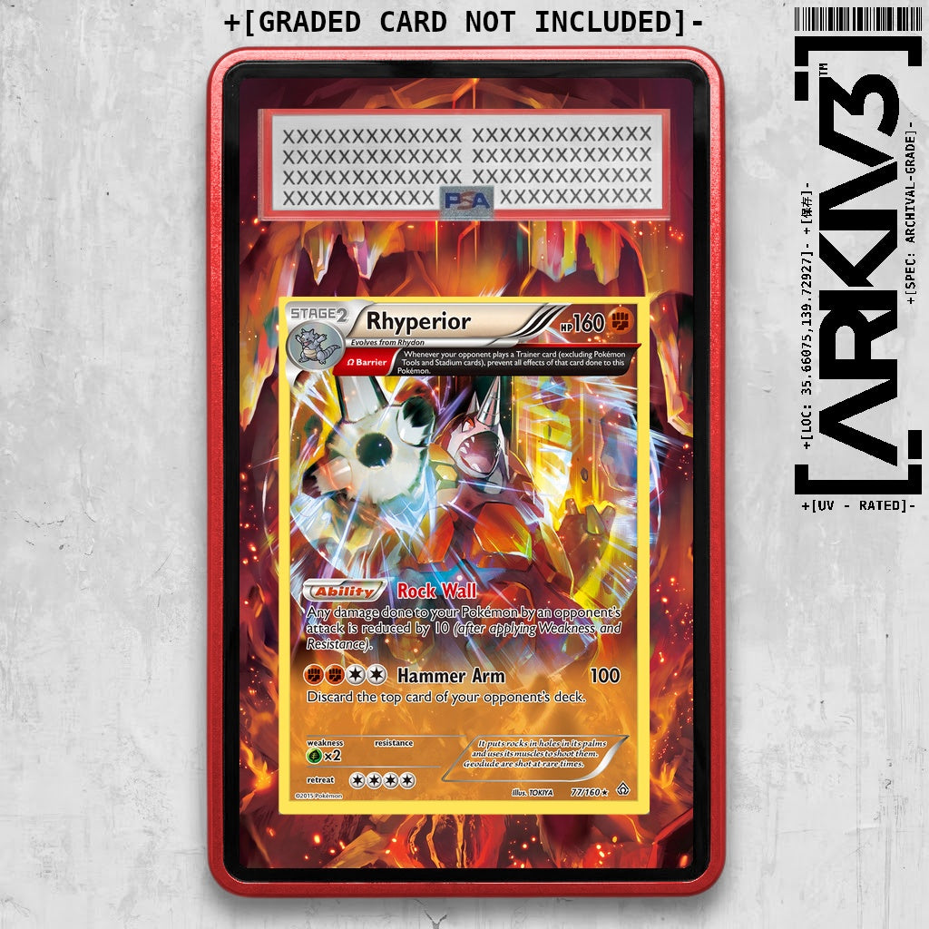 ARKIV3 PSA graded front - Red