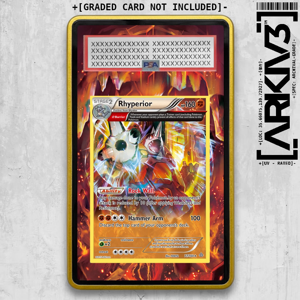 ARKIV3 PSA graded front - Yellow