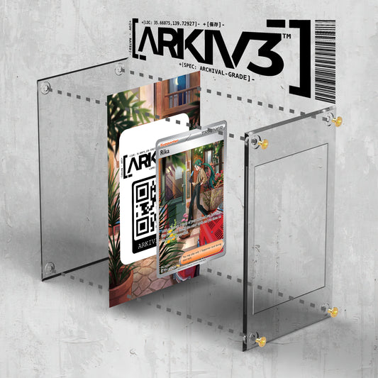 [UNIT: 258/182] // Rika Extended Art Display Case - Raw