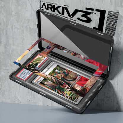 ARKIV3 PSA graded exploded mockup