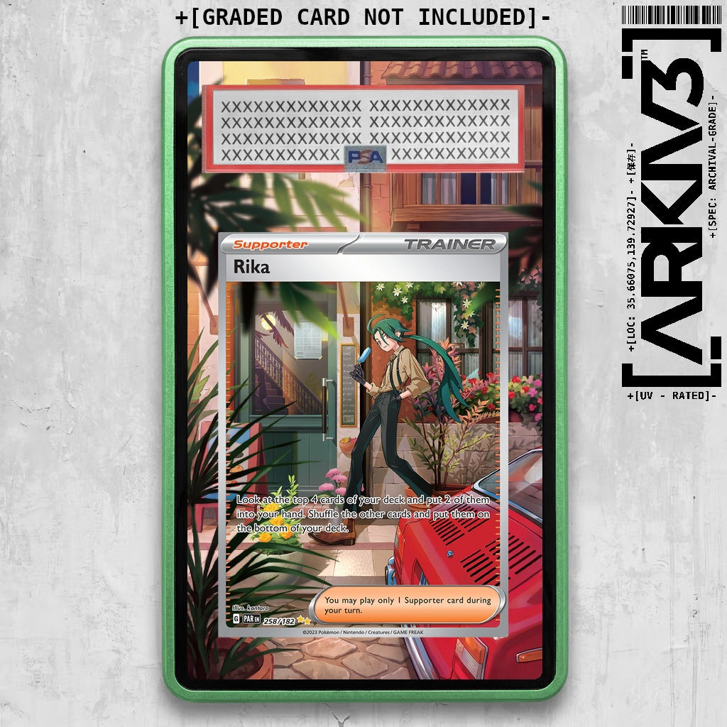 ARKIV3 PSA graded front - Green