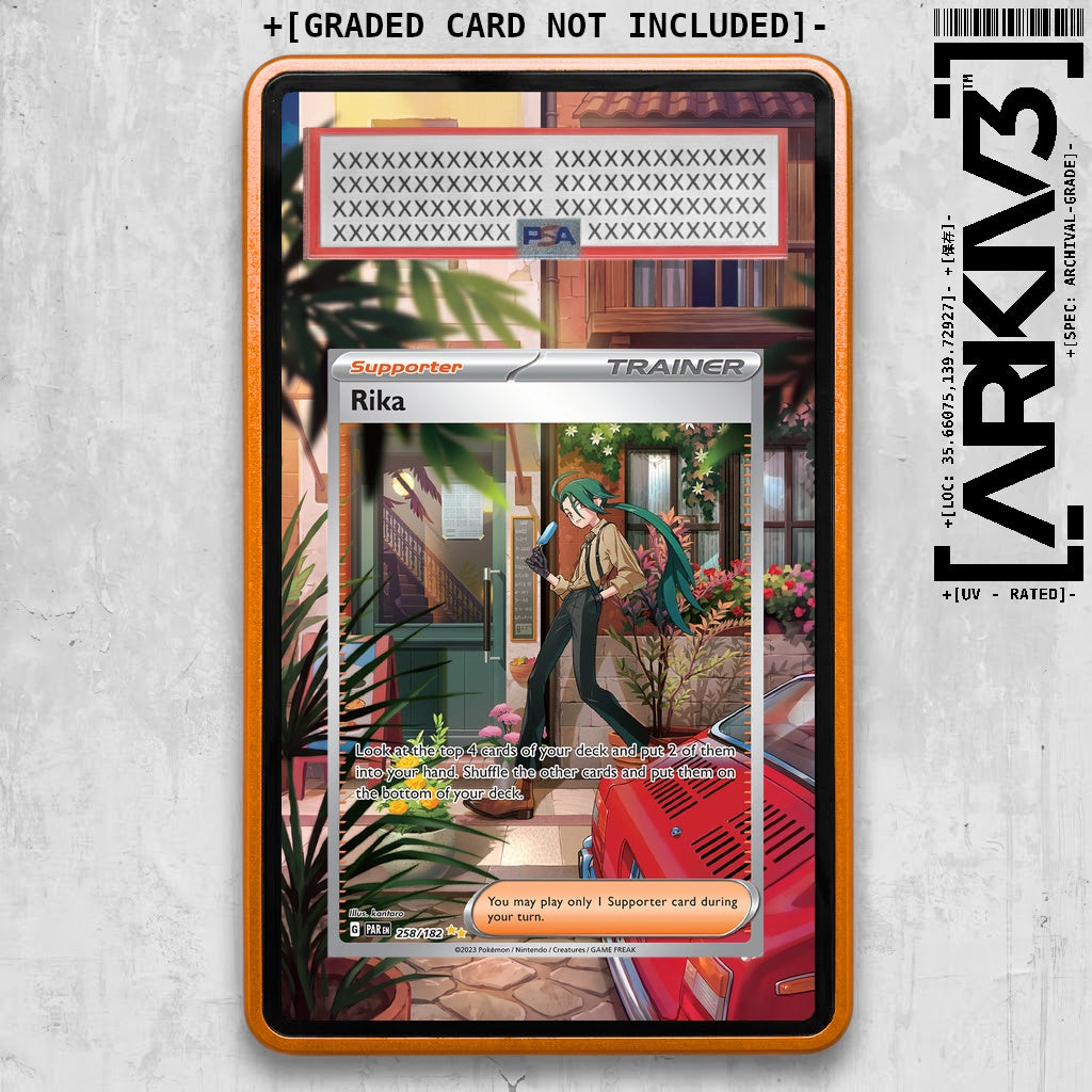 ARKIV3 PSA graded front - Orange