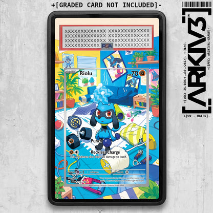 ARKIV3 PSA graded front - Black